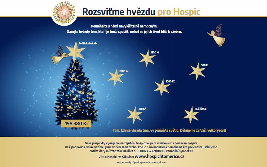 Podpořte sbírku pro Hospic