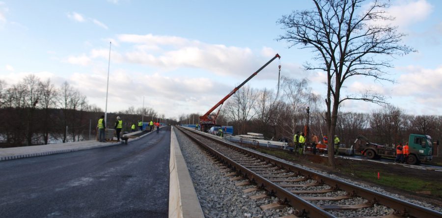 Rekonstrukce mostu ve Štětí